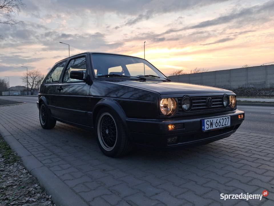 VW Golf II 18 Projekt z Duszą BBS Hella Black manualna Świętochłowice