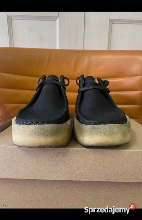 CLARKS półbuty 44 Skóra naturalna ZAMSZ NOWE Łódź