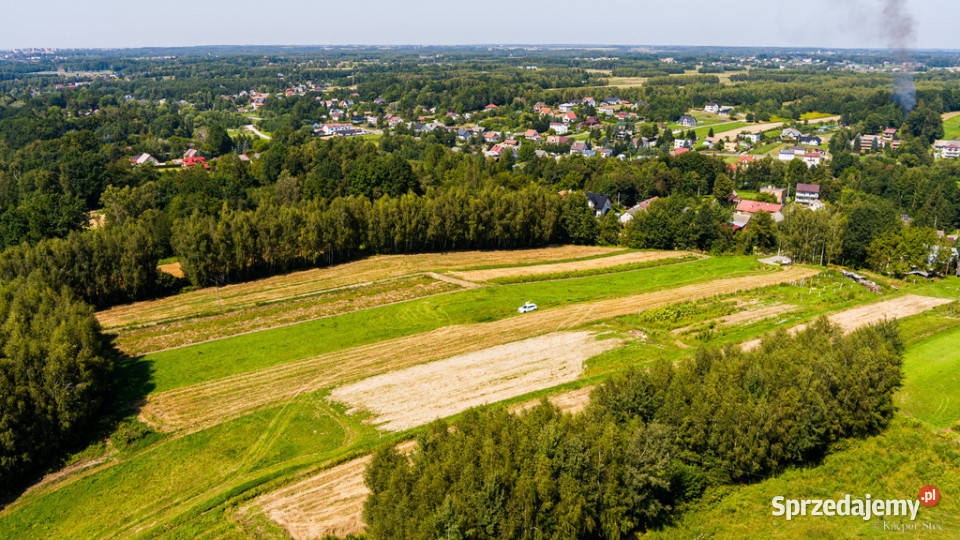 Działka z projektem domu zalewem w Skrzyszowie Sprzedaż Skrzyszów