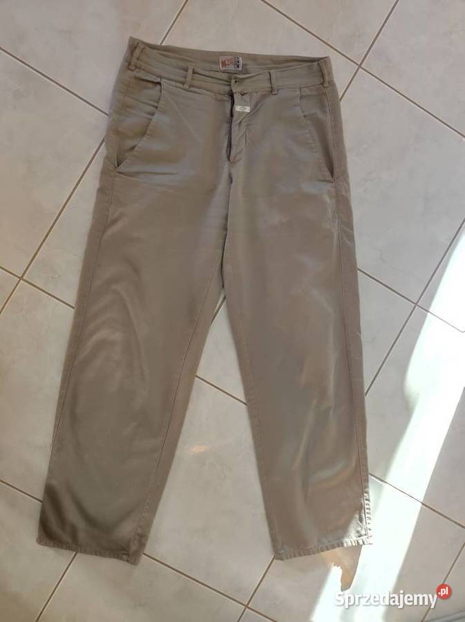 unikat włoskie vintage spodnie materiałowe Kielce sprzedam