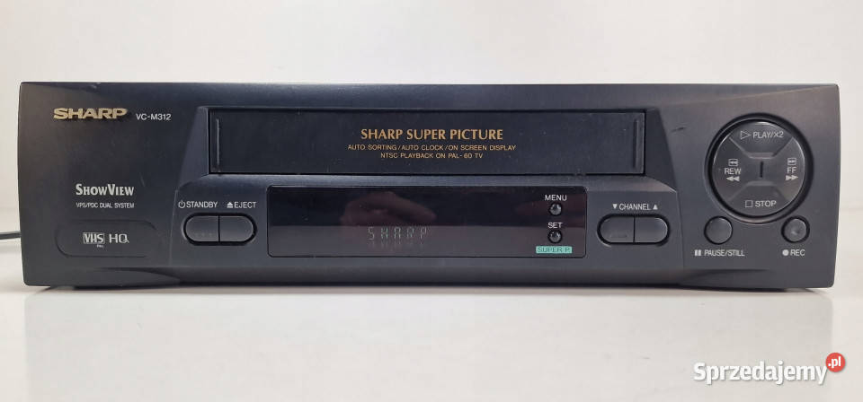 Video magnetowid SHARP VC M 312 VCM312 Międzychód