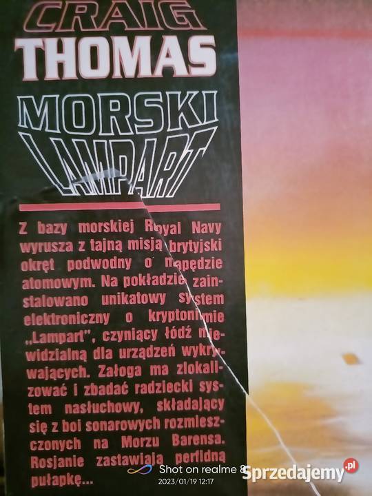 Thomas książki Morski lampart księgarnia Praga Warszawa