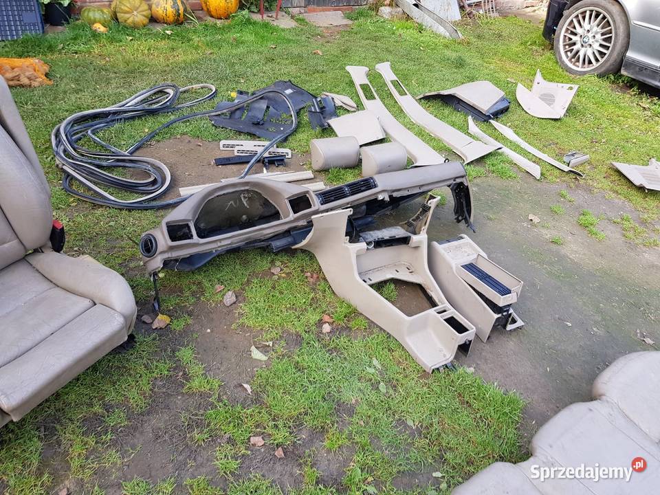 Bmw e34 środek fotele wnętrze Byczyna sprzedam