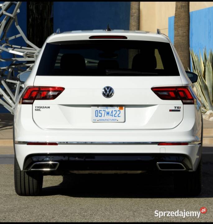 VW Tiguan konwersja przeróbka lamp USA EU Rudnik nad Sanem
