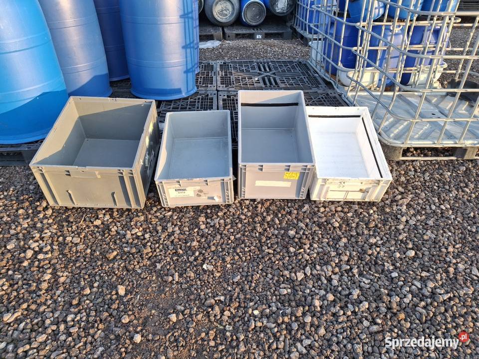 Pojemniki plastikowe 60x40x30 skrzynki śląskie