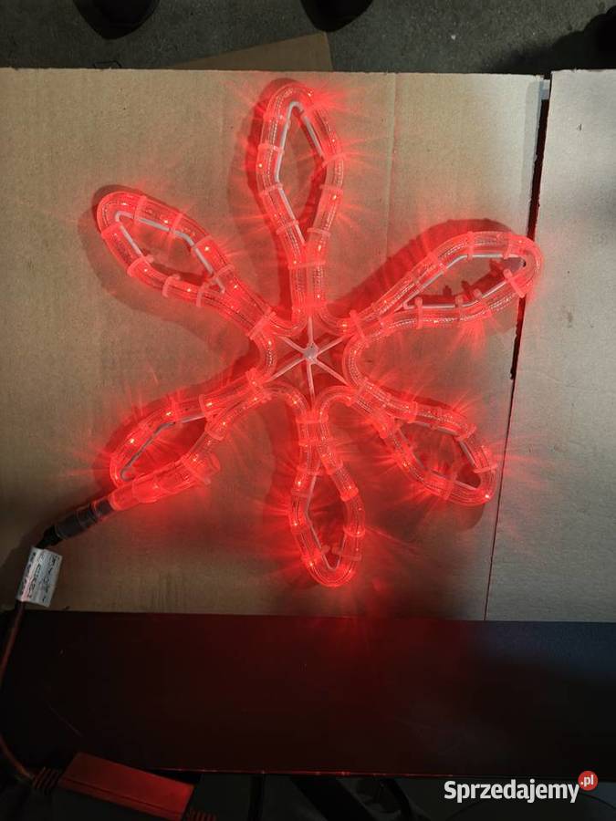 Śnieżka neon 35 ozdoba świąteczna LED Pozostałe Zielona Góra