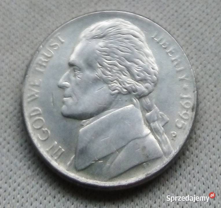 USAFIVE CENTS1995 rP Numizmatyka mazowieckie Legionowo