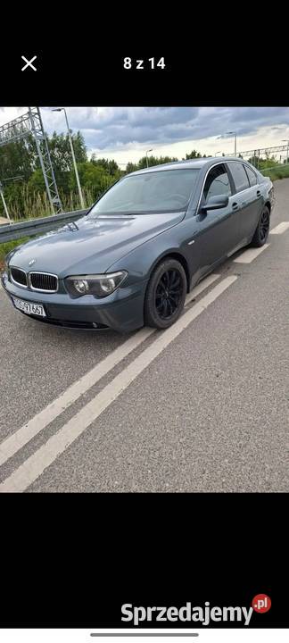 Doinwestowane BMW seria 7 LPG czujnik parkowania Lublin