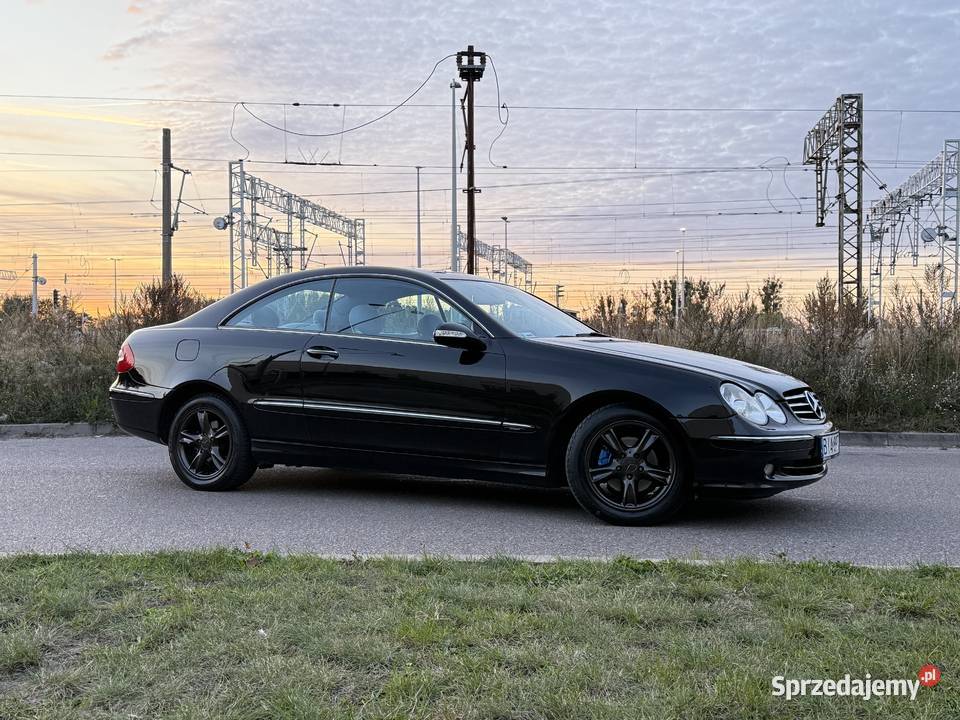 Mercedes CLK idealny studenta LPG Automat nawigacja CLK