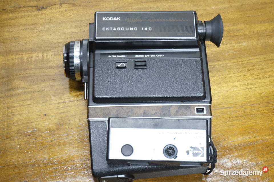 Aparat fotograficzny Kamera Kodak Ektasound 140 TV i Video