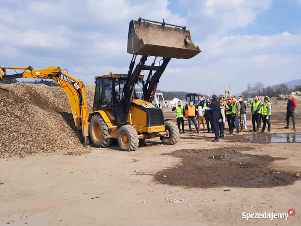Wynajem koparki 25t serwis i szkolenia małopolskie Męcina