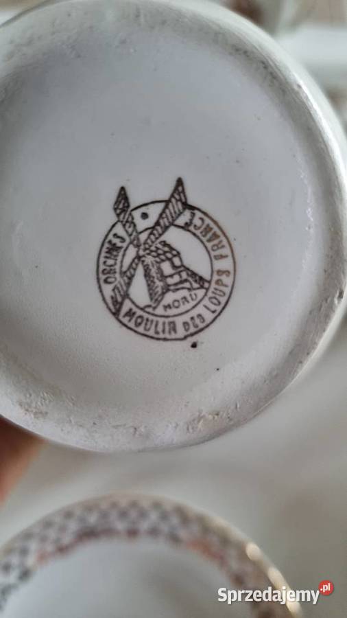 Serwis Francuski Do Kawy Moulin DES Loups Wola Podłężna