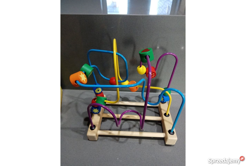 Labirynt zabawka drewniana edukacyjna Warszawa sprzedam