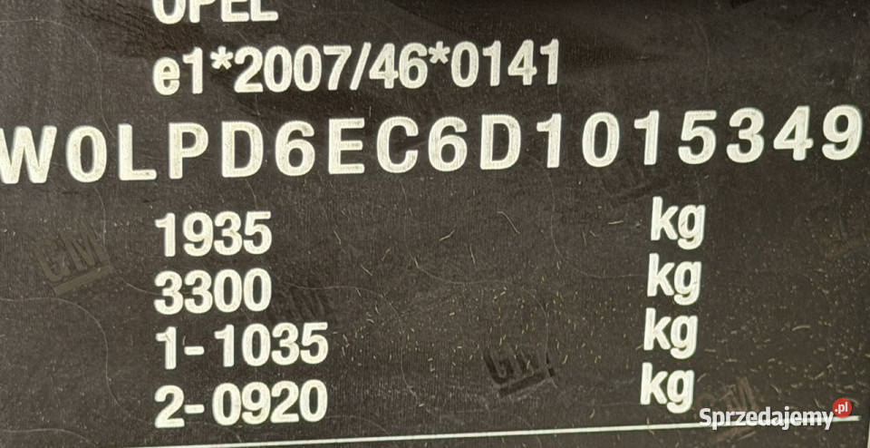 Opel Astra Benzyna Moc 140 Zarejestrowany wspomaganie kierownicy Elbląg
