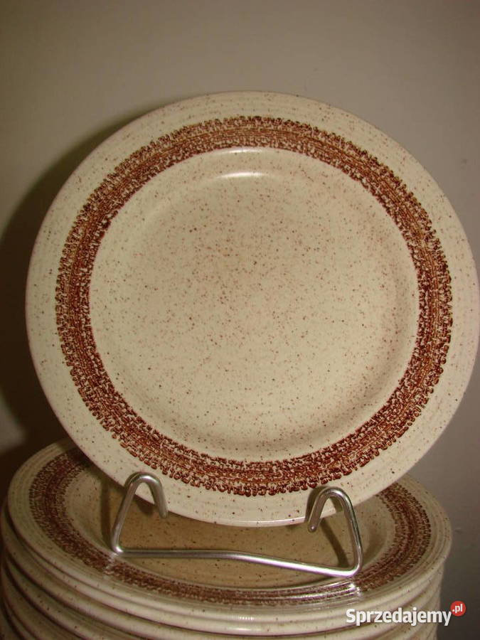 Churchill England Komespun Cottage talerz Pruszcz Gdański