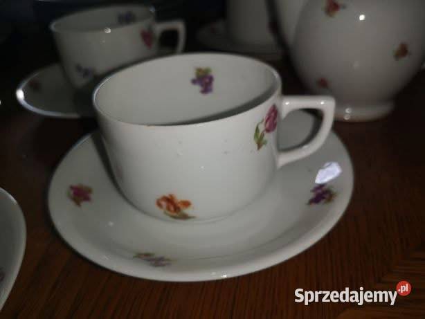 Giesche Dzbanek do kawy Porcelana i szkło pomorskie Gdańsk