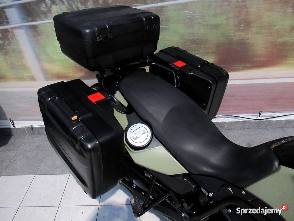 BMW F650 GS kpl kufrów Vario grzane manetki elektryczny starter Kutno