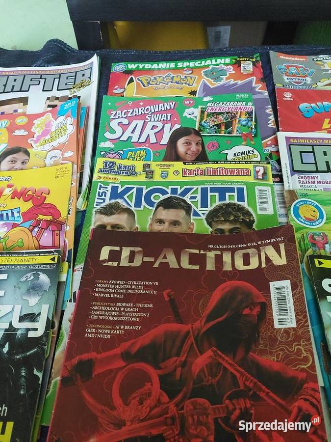 Gazetkiczasopisma edukacyjne dzieci Rok wydania 2025 Czasopisma Piotrków Trybunalski sprzedam