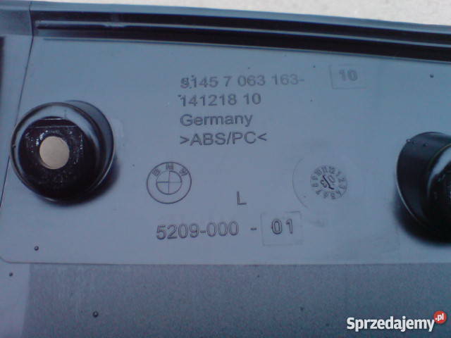 Kieszeń schowek pod kierownice BMW E60 E61 podłokietniki Koszalin sprzedam