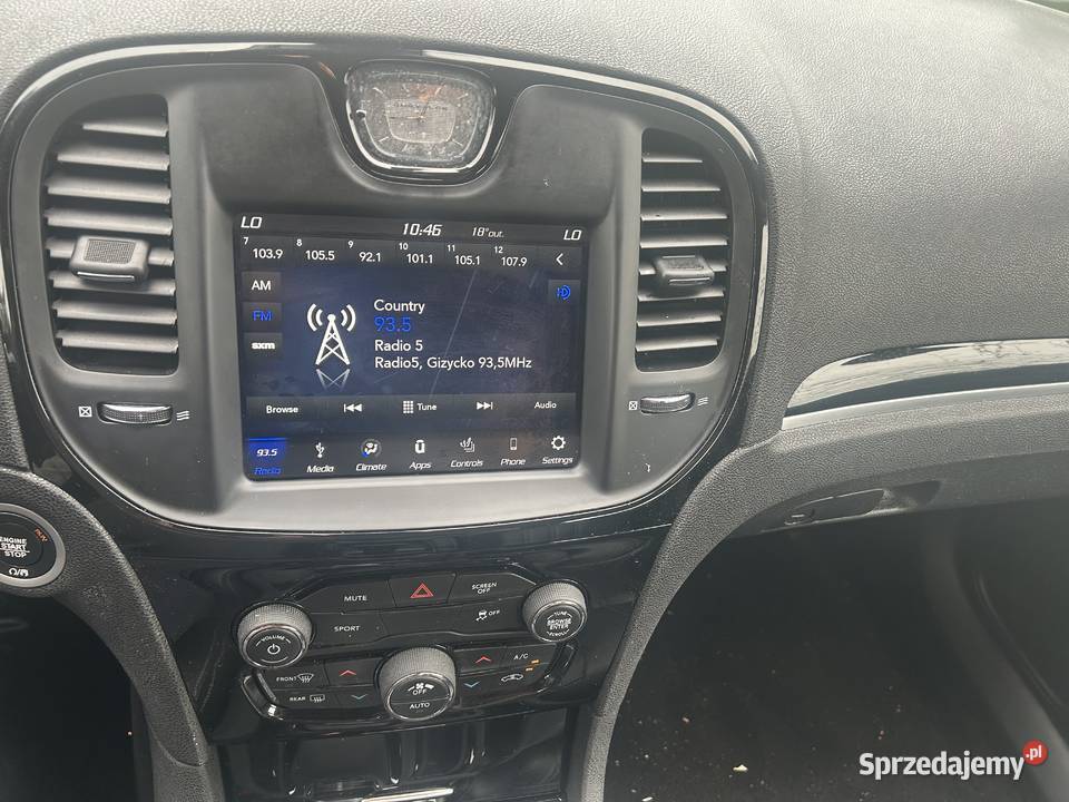 CHRYSLER 300S 36 304 2019r klimatyzacja Giżycko