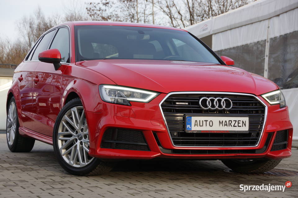 Audi A3 2.0 TDI CR 184 KM 4x4 Lift Virtual Navi Full LED Hak GWARANCJA!