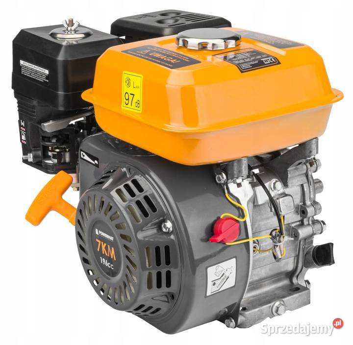 SILNIK SPALINOWY GX160 OHV 7 WAŁEK 19MM OLEJ Pozostałe Katowice