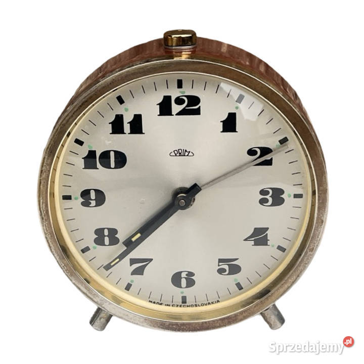 Budzik PRIM mechaniczny zegar vintage sprzedam