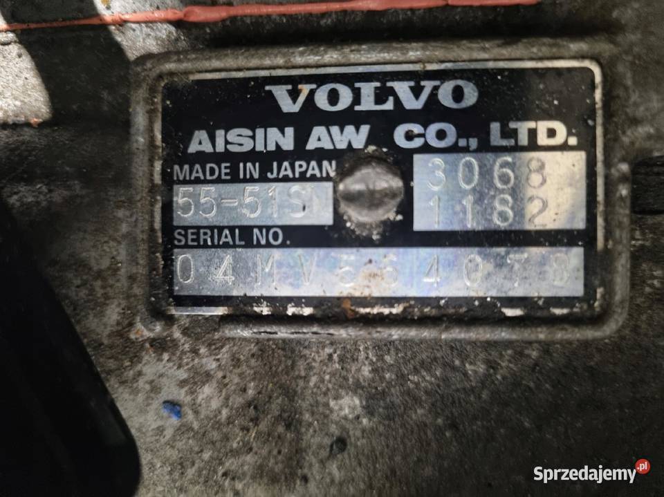 SKRZYNIA BIEGÓW 5551SN Volvo S80 S60 V70 II 24 Chełm sprzedam