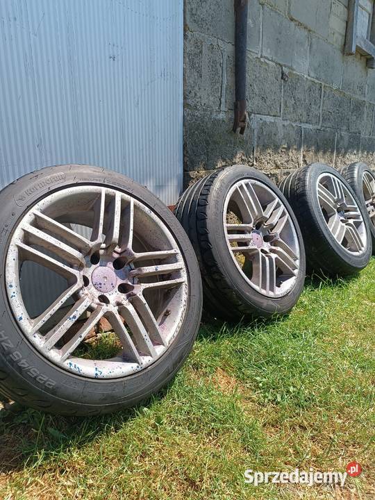 Koła alufelgi opony komplet lato 5x112 17 Samochodowe