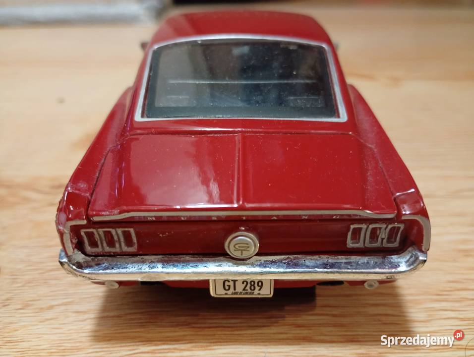 1967 FORD MUSTANG GT FASTBACK Maisto 124 model Modelarstwo Warszawa
