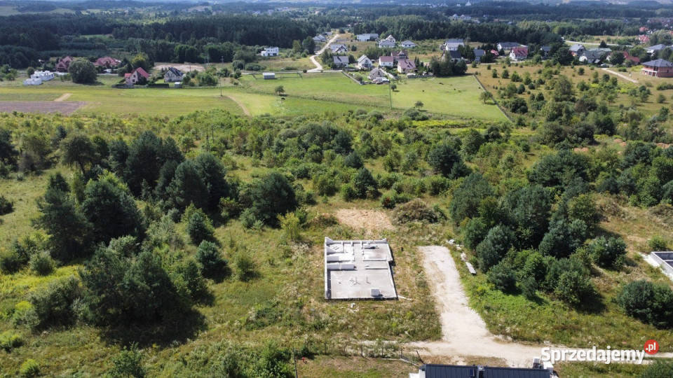 sprzedaży działki 3600m2 Bilcza szambo