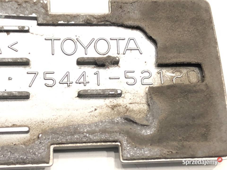 EMBLEMAT TYŁ TOYOTA YARIS III Hatchback ZNACZEK