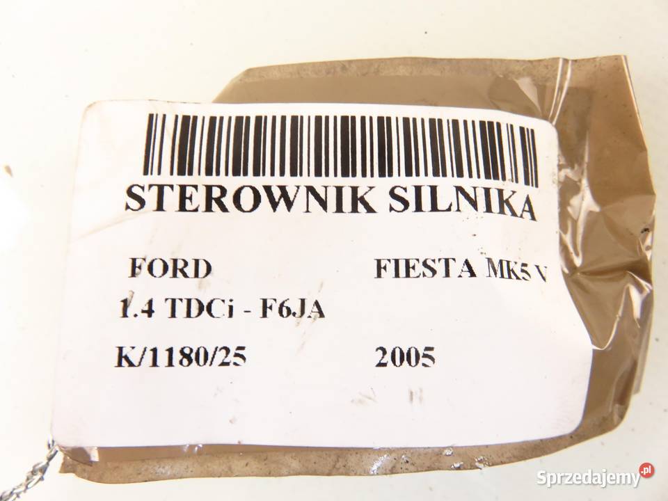 STEROWNIK FORD FIESTA MK5 V 14 TDCi 8V 68 F6JA