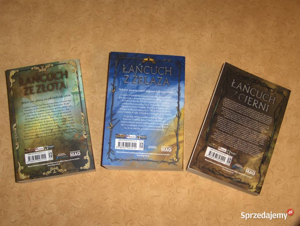 Cassandra Clare Łańcuch ze złota żelaza cierni Łódź