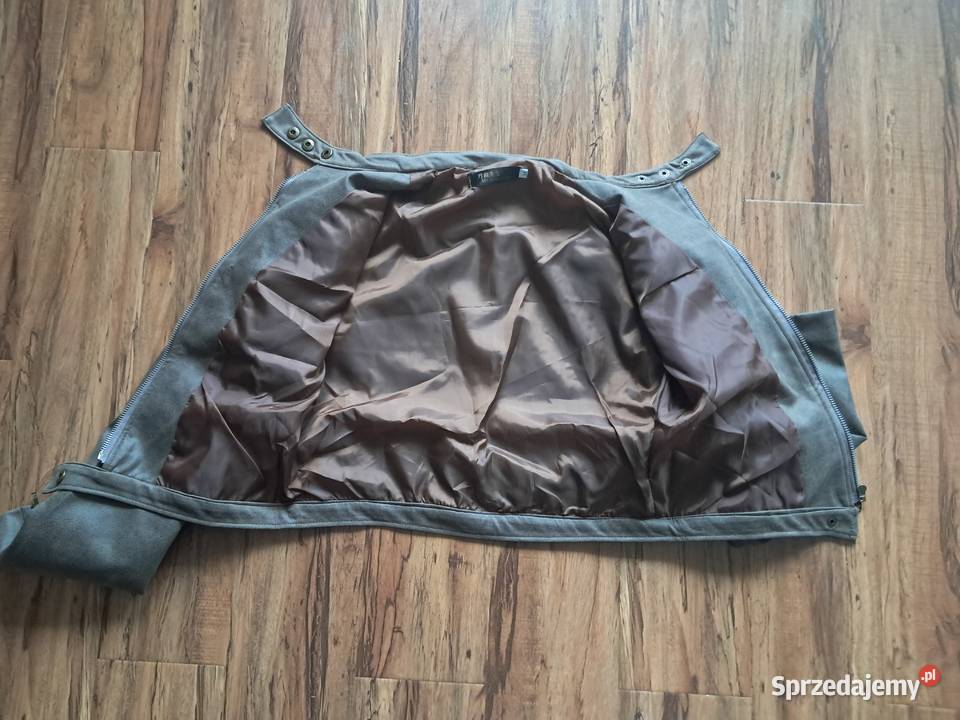 nowa cienka beżowa kurteczka na metce jest brązowy/beżowy Sandomierz