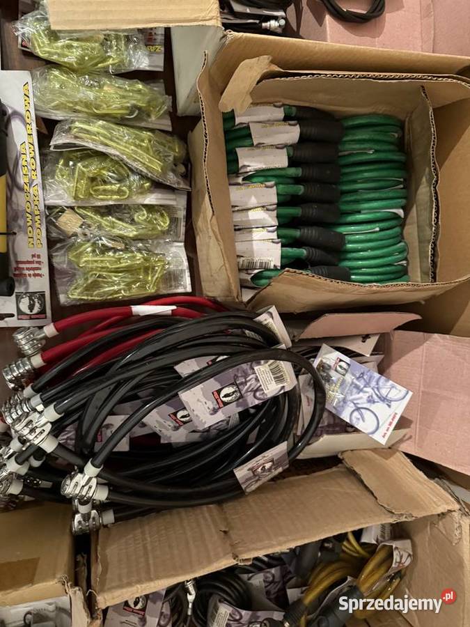 Akcesoria rowerowa paleta mix pompki blokady 500 Grodzisk Wielkopolski