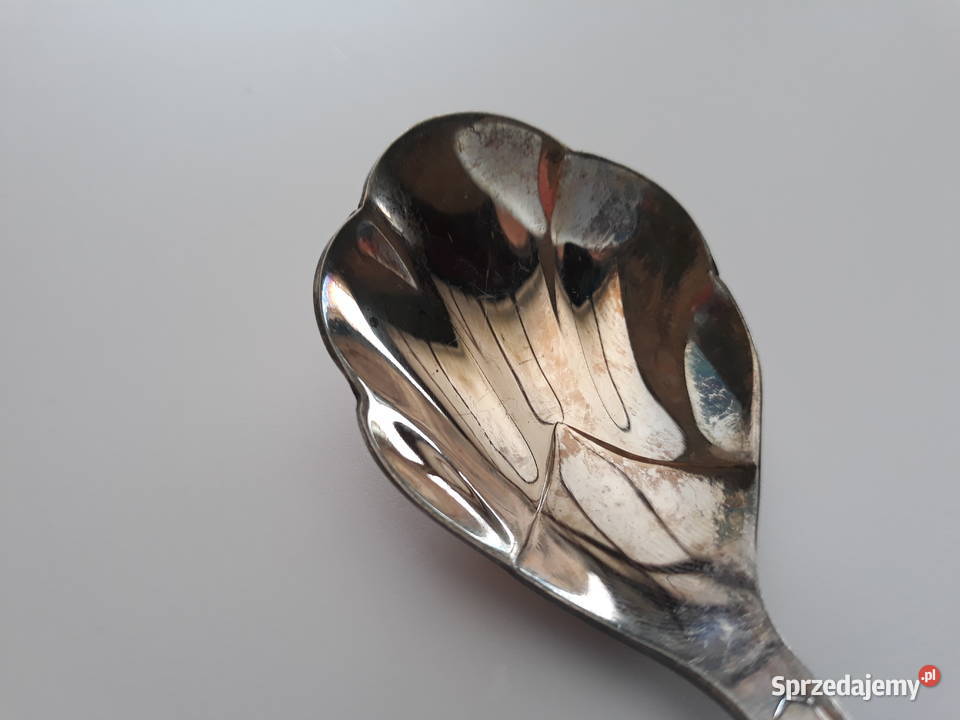 Łyżeczka szufelka do cukru 3 WSCHODNI Hefra Antyki, Sztuka, Kolekcje śląskie Dąbrowa Górnicza