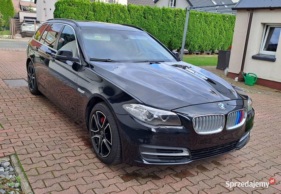 BMW 5 F11 LCI benzyna Niski przebieg Rok produkcji 2014 Nowe Skalmierzyce