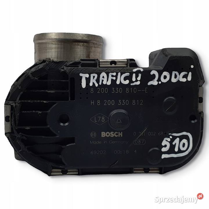 PRZEPUSTNICA Renault Traffic Koleos Laguna 20 Chełm