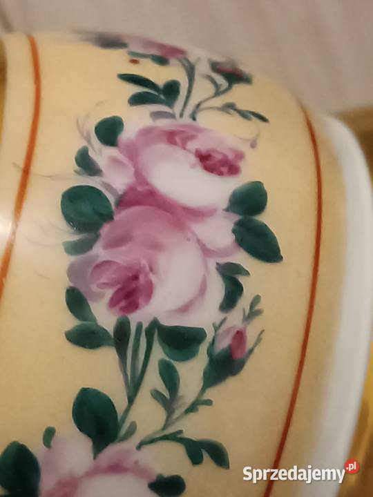 Kolekcjonerska stara filiżanka Porcelana i szkło małopolskie Gorlice