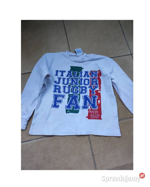 Italian Junior Rugby Fun włoska bluza bluzka Kielce