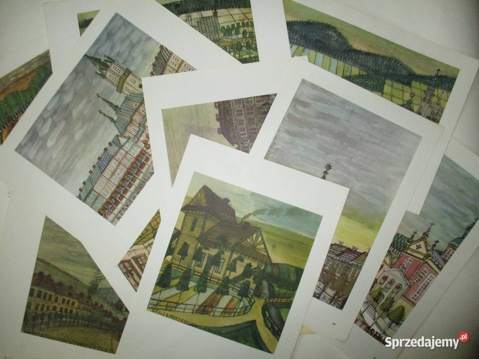 Nikifor Krynicki 12 reprodukcji sztuka naiwna łódzkie sprzedam