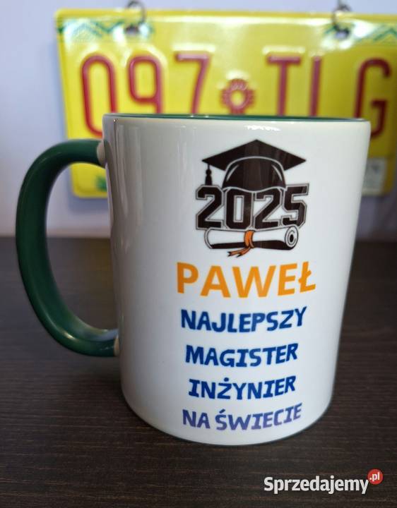 Foto kubek reklamowy własna grafika zdjęcie Kraków