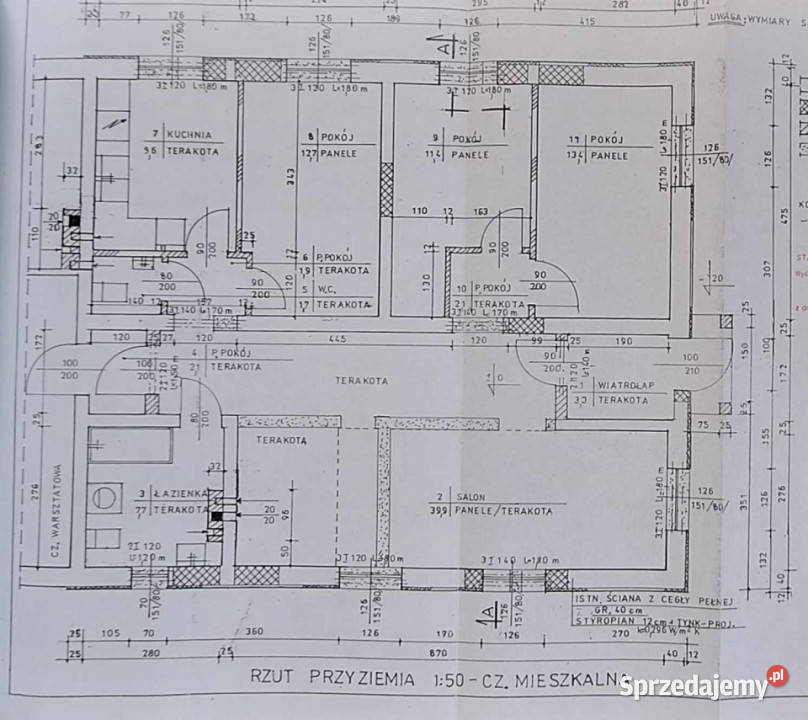 sprzedaży domu 240m2 Borne Sulinowo 1369m2 sprzedam