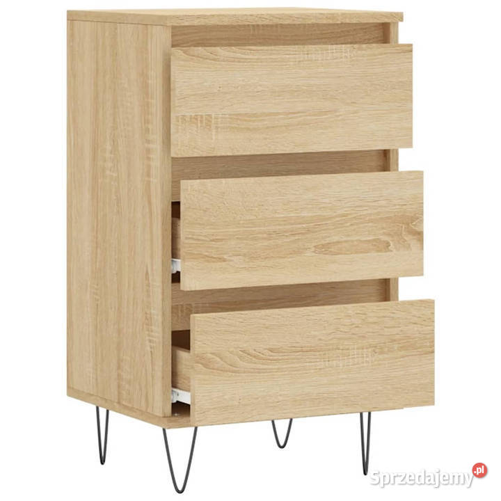 Komoda dąb sonoma 40x35x70 materiał