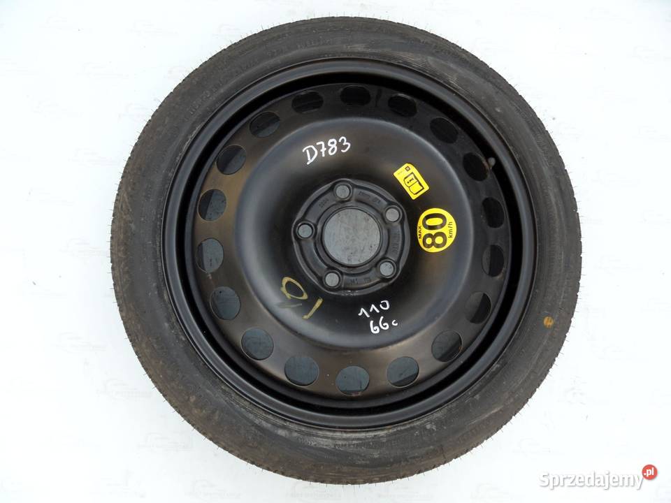 OPEL VECTRA C koło dojazdowe 1157016 92M 5x110 Koła dojazdowe