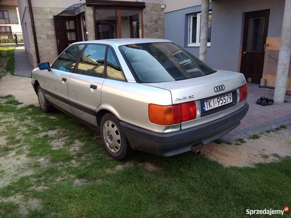 AUDI 80 B3 Rok produkcji 1990 świętokrzyskie Węgrzynów