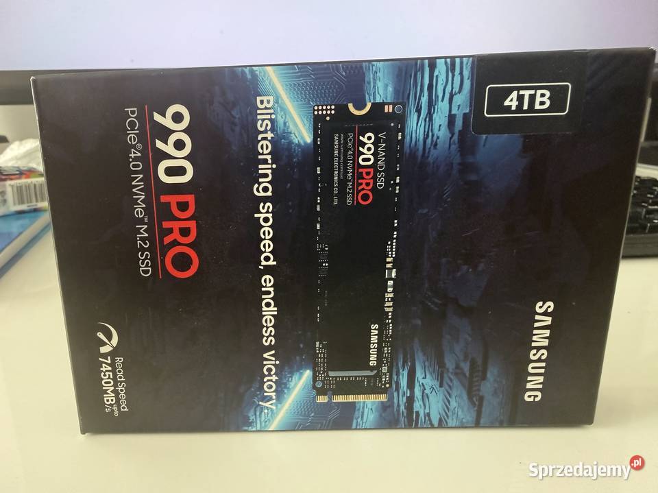 Nowy Dysk Samsung 990 Pro 4TB Rumia