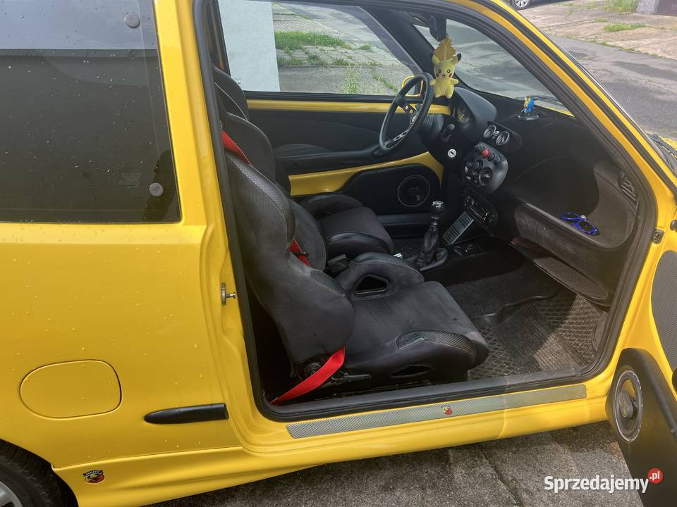 Seicento SPORTING 14 16v Abarth żółty 1400cm3 Dzierżoniów