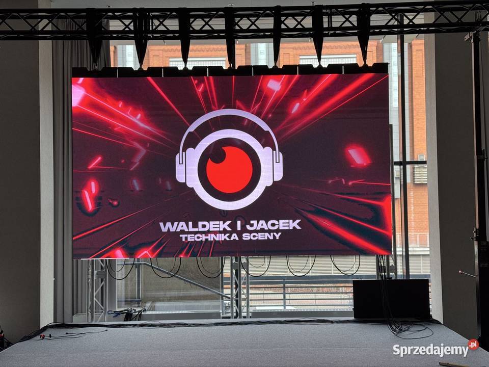Dioda LED wynajem Ekrany LED Telebim P 28 indoor Poznań